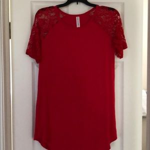 Zenana Lace Top